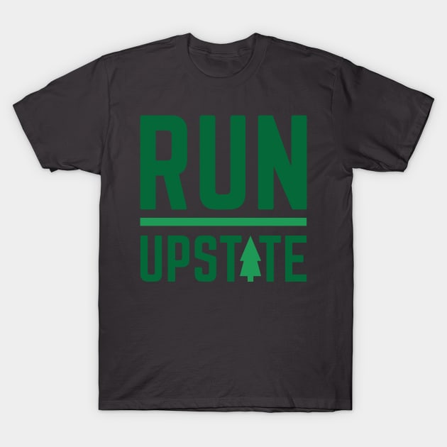 Run Upstate T-Shirt by PodDesignShop